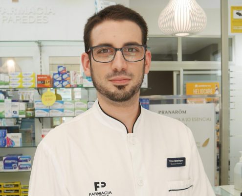 Víctor Domínguez, técnico de Farmacia en Málaga